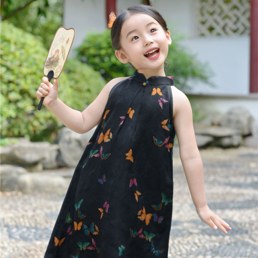 女童旗袍夏季新款绝美宝宝