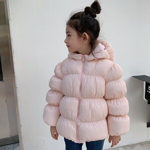 2023冬季新款童装女童短款羽绒服洋气加厚女孩面包服保暖防风