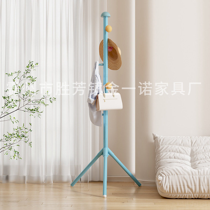 彩色蘑菇衣架家用落地简