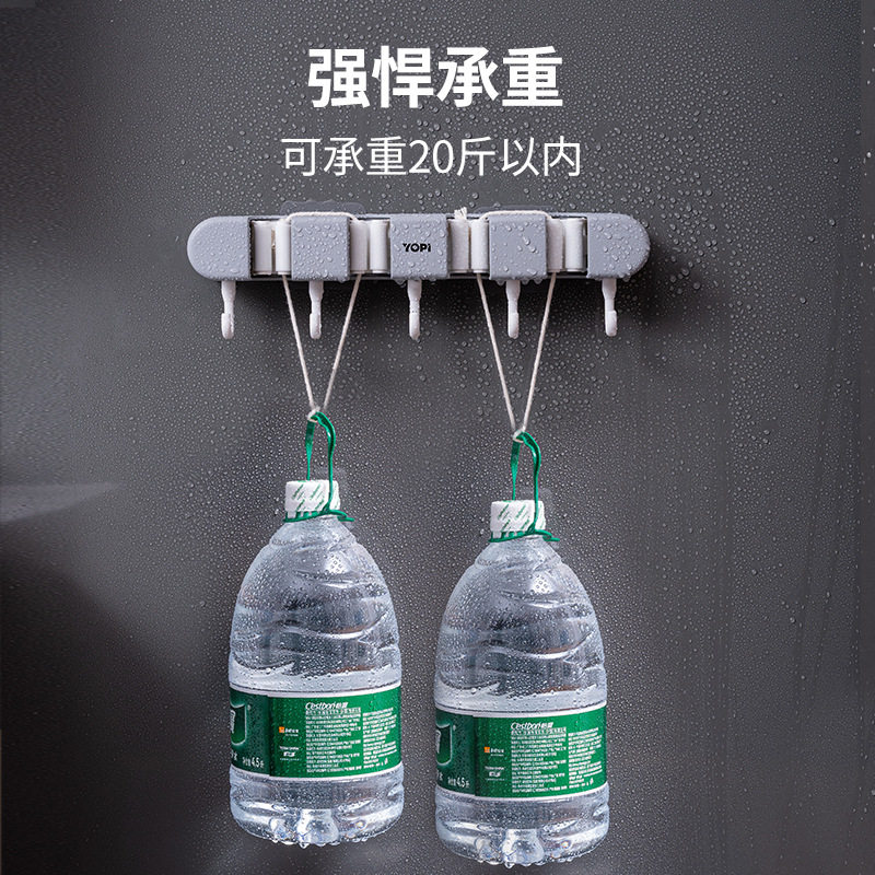 拖把夹强力壁挂免打孔钩