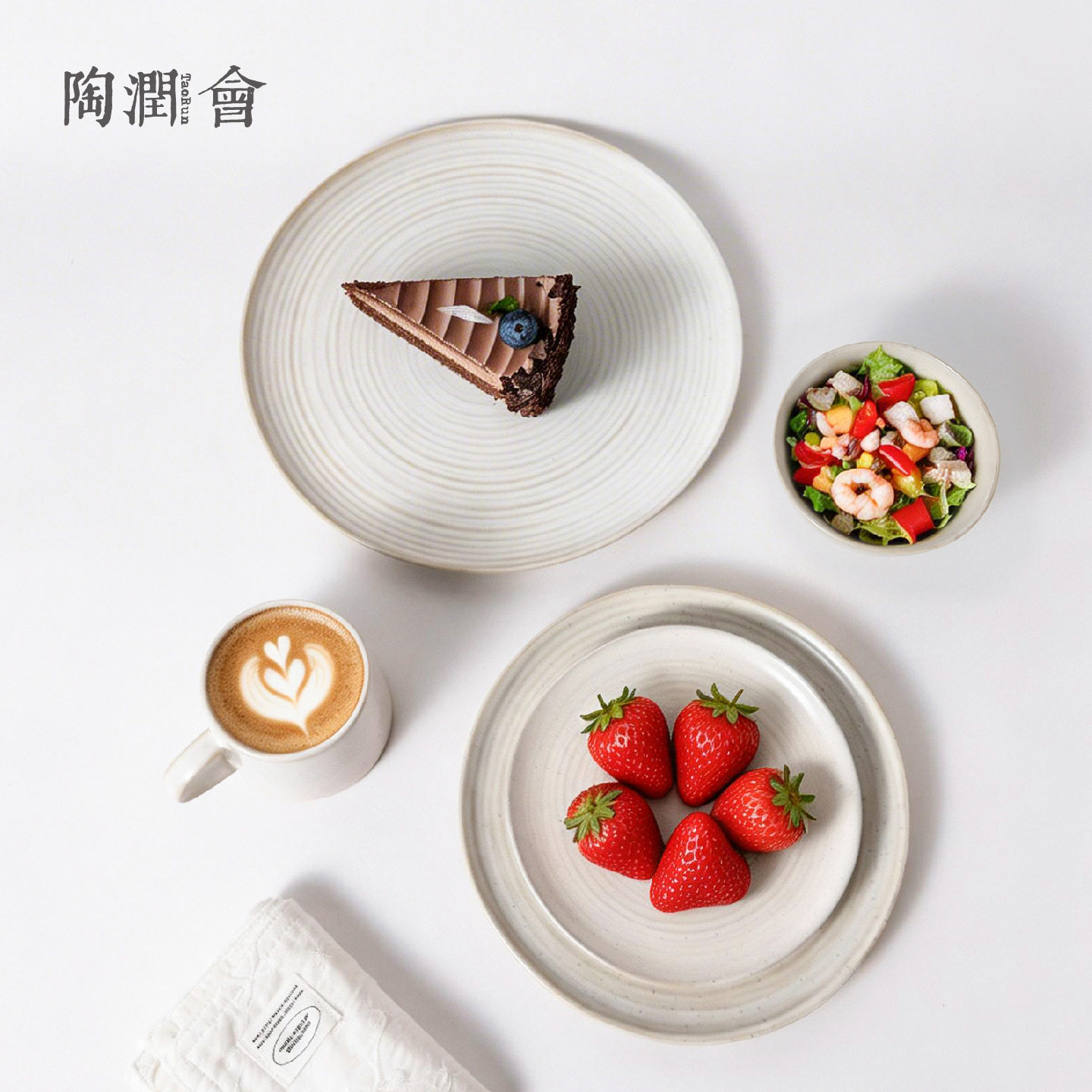 云隐陶瓷碗餐具酒店碗汤
