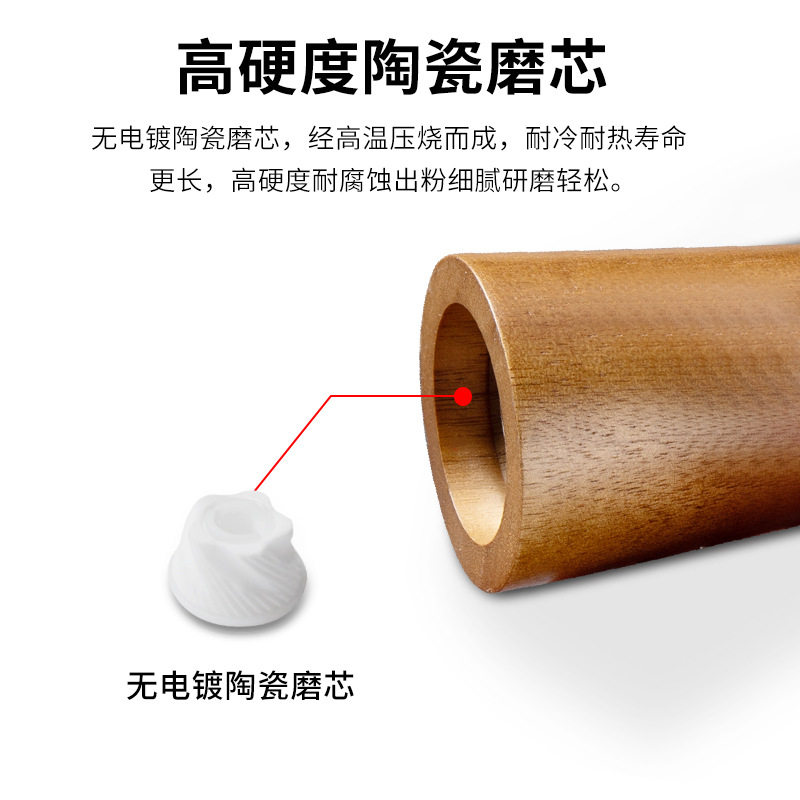 亚克力胡椒磨家用海盐花