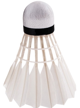 【马迪克】优质鹅毛拉直稳定耐打羽毛球12只装训练比赛用球