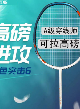 高磅进攻全碳素羽毛球拍碳纤维单拍H600/AR88/AR99/G700/D800/K6