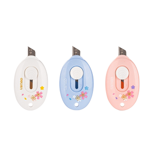 得力美工刀小型快递刀拆快递包裹专用刀神器小刀拆快递开箱刀小号迷你开箱神器高颜值裁纸刀小型小刀便携可爱