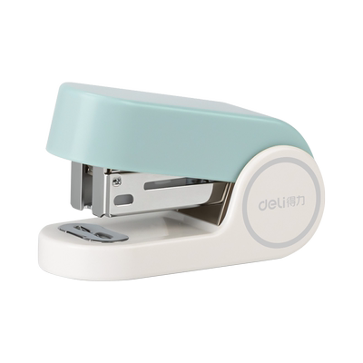 得力迷你订书机便携式省力订书器
