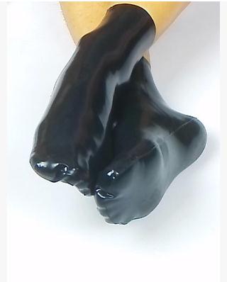 【SUYI】乳胶袜子 男女乳胶短袜 纯色 20色可选 高弹 Latex 定做