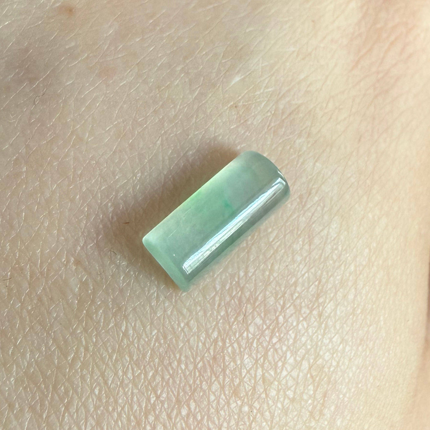冰飘金丝翠马鞍戒面 天然缅甸A货玉石饰品 老坑起胶个性节日礼物