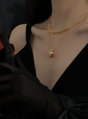 ACEVITA爱心锆石时尚轻奢风项链