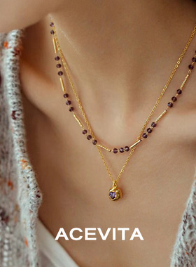 ACEVITA小清新淑女风项链手链