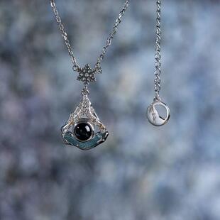 《盗墓笔记》藏海寻光张起灵投影石手链项链原创设计影剧周边首饰