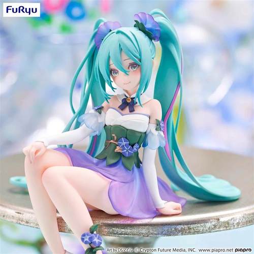 初音未来牵牛花仙子初音手办动漫二次元周边泡面压机箱摆件礼物