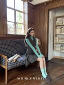 本期灵魂50羊毛薄呢马甲不规则百褶裙套装 SourceWithU 美院新生