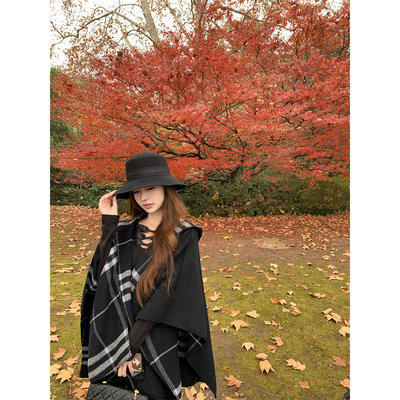 SourceWithU50斗篷披肩大衣