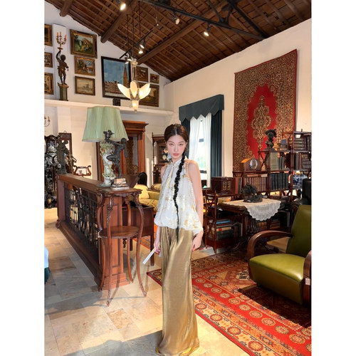 SourceWithU复古拖地休闲裤