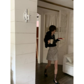 SourceWithU 长岛冰茶 千禧亮闪闪高腰亮片半裙一步裙纯欲半身裙