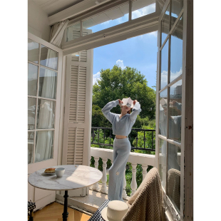 长裤 SourceWithU 背心短裤 2色海盐华夫格抗起球针织开衫 轻松入秋