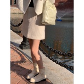 百搭刺绣纹理时尚 SourceWithU 私人订制 休闲直筒包臀半身裙