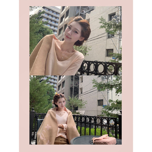 30敲软绵羊毛2色百搭好穿针织v领打底衫 bi入 T恤 换季 SourceWithU