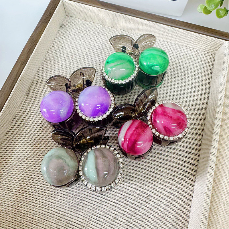 爆款高级感轻奢高马尾小抓夹盘发夹樱桃发夹刘海夹前额女侧边夹,饰品/流行首饰/时尚饰品新,发饰,淘宝优惠券,粉丝福利购,淘宝优惠卷