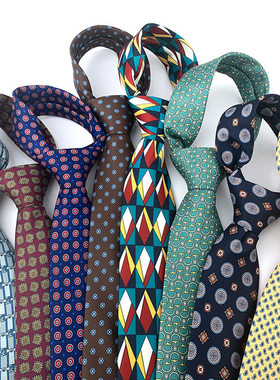 8cm 男士领带 necktie men neck tie men suit school uniform
