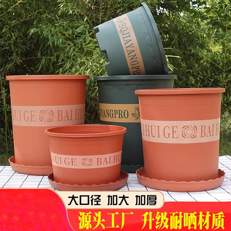 塑料简约加厚大口径