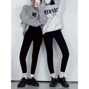 zvzo韩版高弹力会呼吸打底裤女外穿修身显瘦24秋冬新款百搭云朵裤