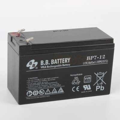 台湾BB美美BATTERY蓄电池BP7-12（12V7AH）UPS应急灯电源APC专用