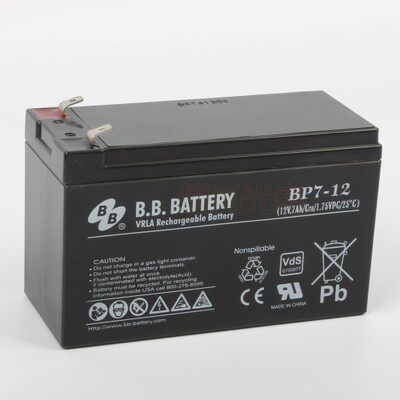 台湾BB美美BATTERY蓄电池BP7-12（12V7AH）UPS应急灯电源APC专用