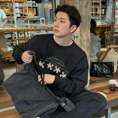 WelldoneSunny潮牌美式长袖T恤