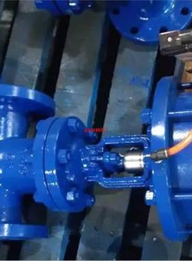 双DN32铸钢Z641H气动闸阀作用25C闸阀法兰-