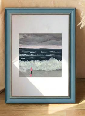 裱画框520片53*38拼图1000片50*75相框收纳框架PS欧式画框拼图框