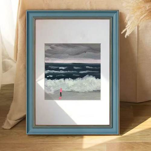 裱画框520片53*38拼图1000片50*75相框收纳框架PS欧式画框拼图框