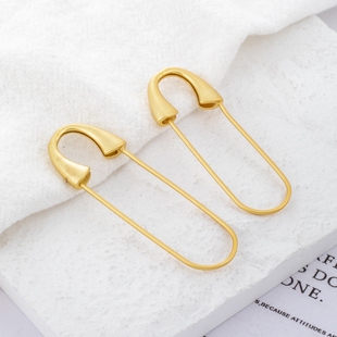 孕妇别针新生婴儿随身挂件古法沙金宝宝安全别针服饰胸针配件