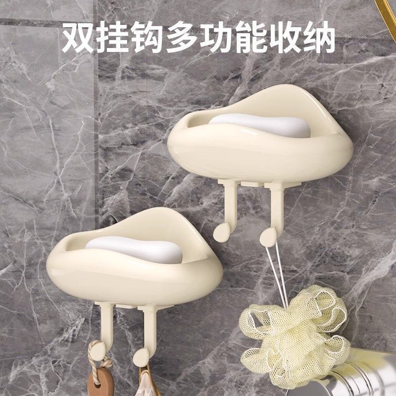 卡通可爱云朵肥皂盒网红壁挂香皂盒宿舍家用浴室卫生间吸盘式新款