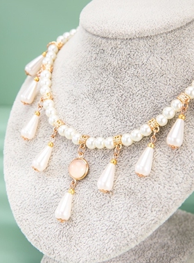 古风汉服璎珞古装项圈古典唐宋制旗袍项链女复古仙气同款配饰