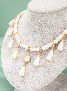 古风汉服璎珞古装项圈古典唐宋制旗袍项链女复古仙气同款配饰