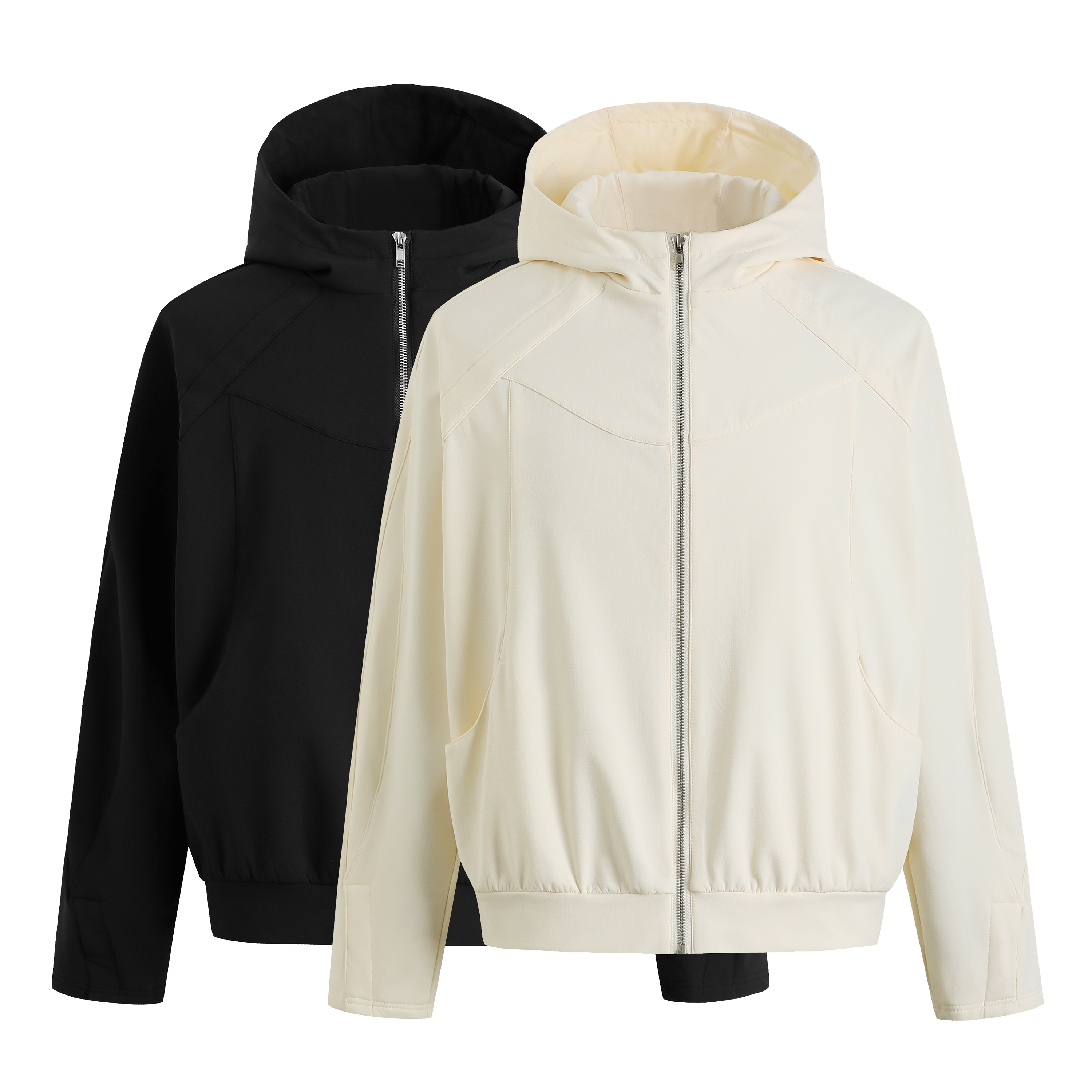 GOSNACE/GOS连帽软壳绒夹克