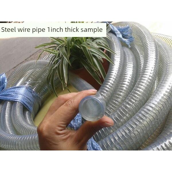 优质钢丝管1英寸至8英寸水泵管钢丝软管排水软管水泵配件