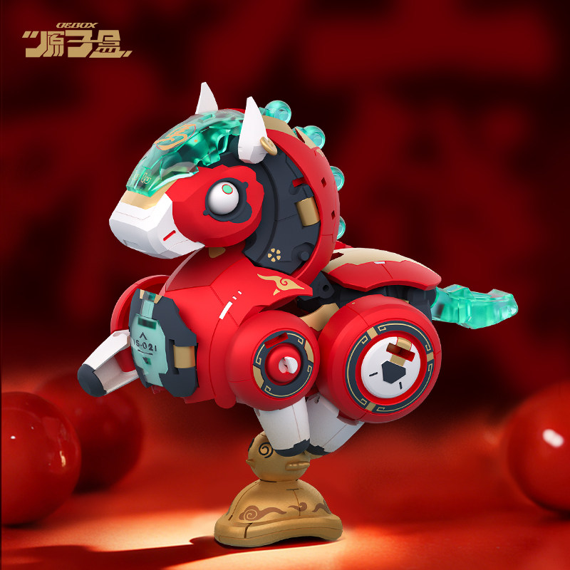 原子盒十二生肖小马噜噜原创潮玩