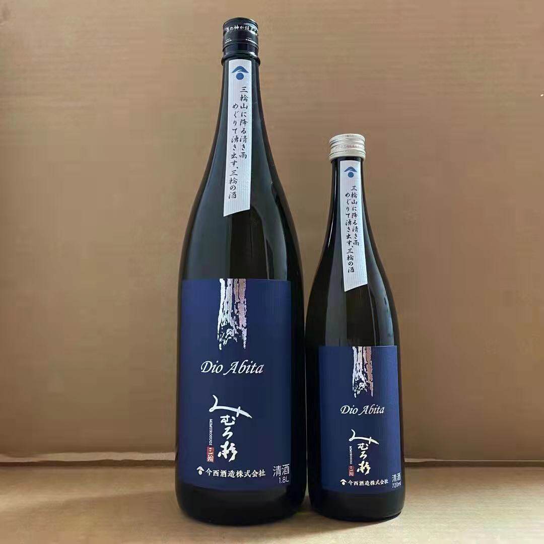 【现货】日本清酒  三诸杉山田锦 纯米大吟酿 今西酒造 瓶装720m