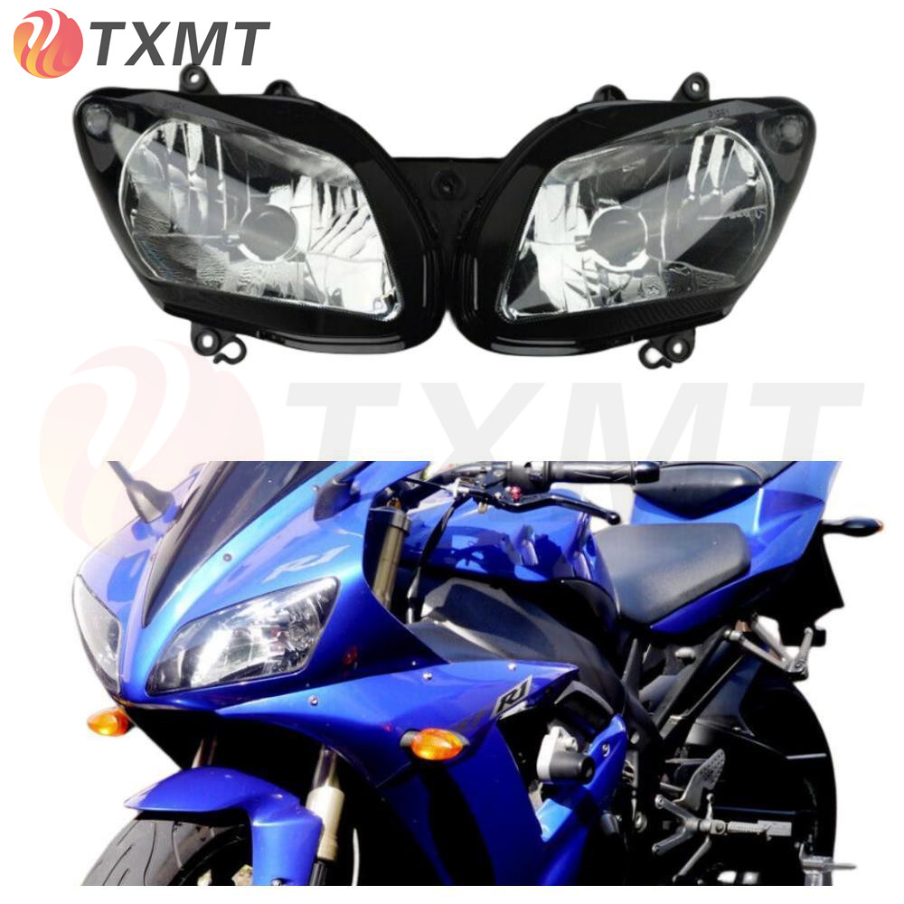 适用雅马哈 YAMAHA YZF1000 R1 02-03年 前大灯总成 前脸车头灯
