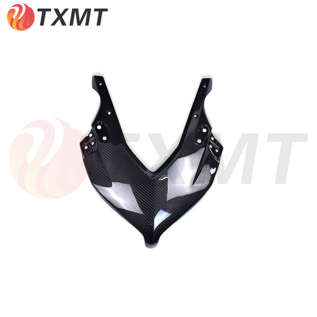 适用摩托车配件honda本田CB650R CBR650R 2019+ 改装碳纤维车头罩图片