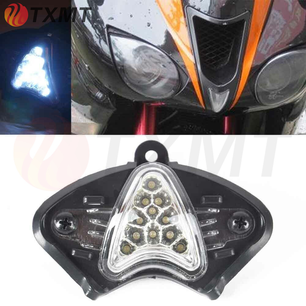 川崎 ZX-6R 636 小牛 07-08年 雾灯 前车头小灯LED指示中心夜行灯,摩托车/装备/配件,摩托车导流罩,淘宝优惠券,粉丝福利购,淘宝优惠卷