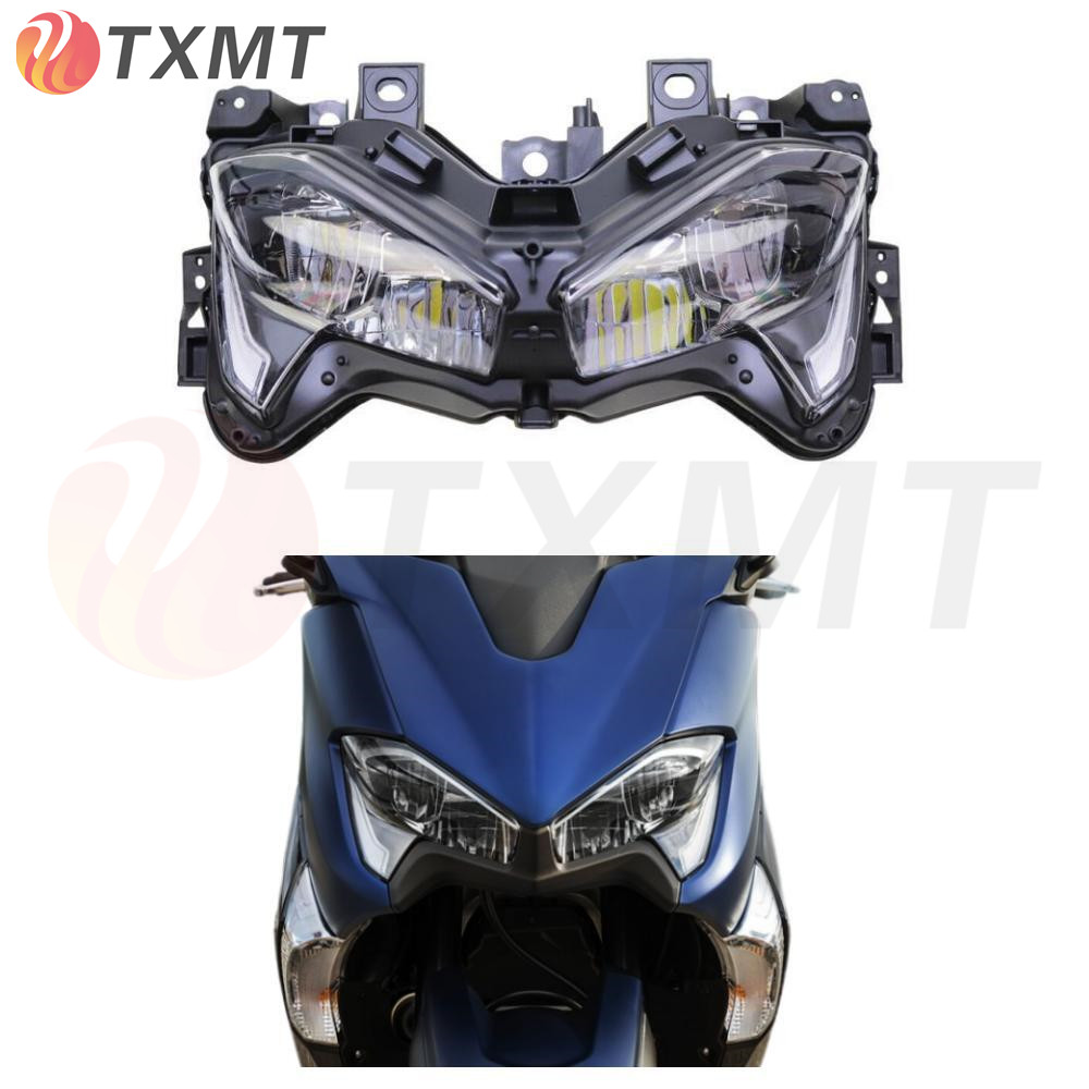 适用雅马哈TMAX530 TMAX560 17-19-21年改装前LED大灯总成 车头灯