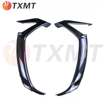 适用摩托车配件Kawasaki 川崎 ZX10R 2016+ 改装碳纤维正面整流罩