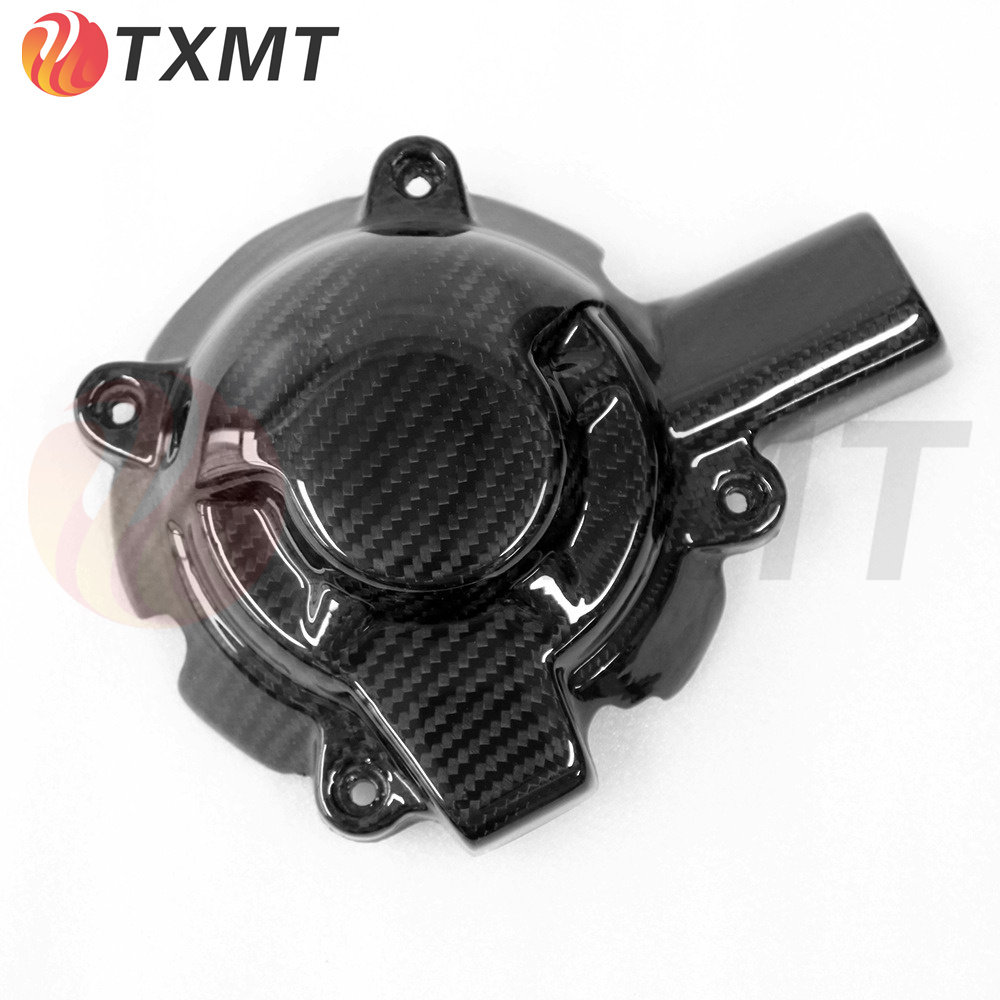 适用BMW S1000RR S1000R 摩托车改装碳纤维左边发动机盖2019