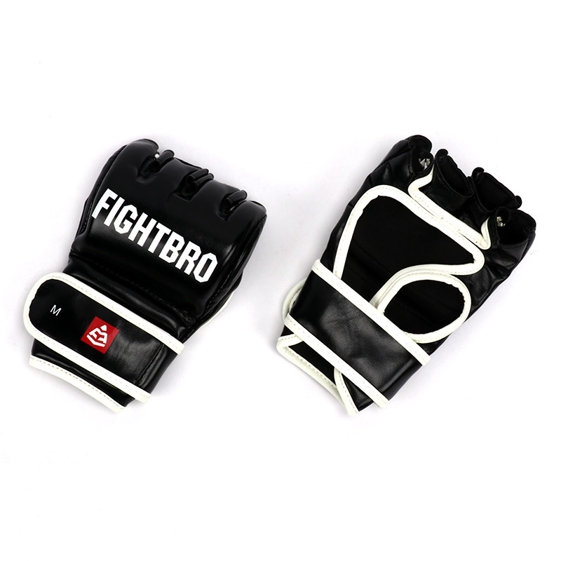 fightbro飞特氏半指拳击手套成人散打搏击专业格斗mma竞赛ufc拳套