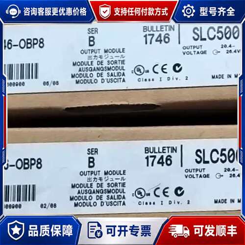 议价1746-OBP8 PLC模块 8点 数字量 24V DC可维修