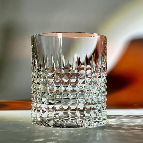 马师傅洋酒杯手工切割水晶杯